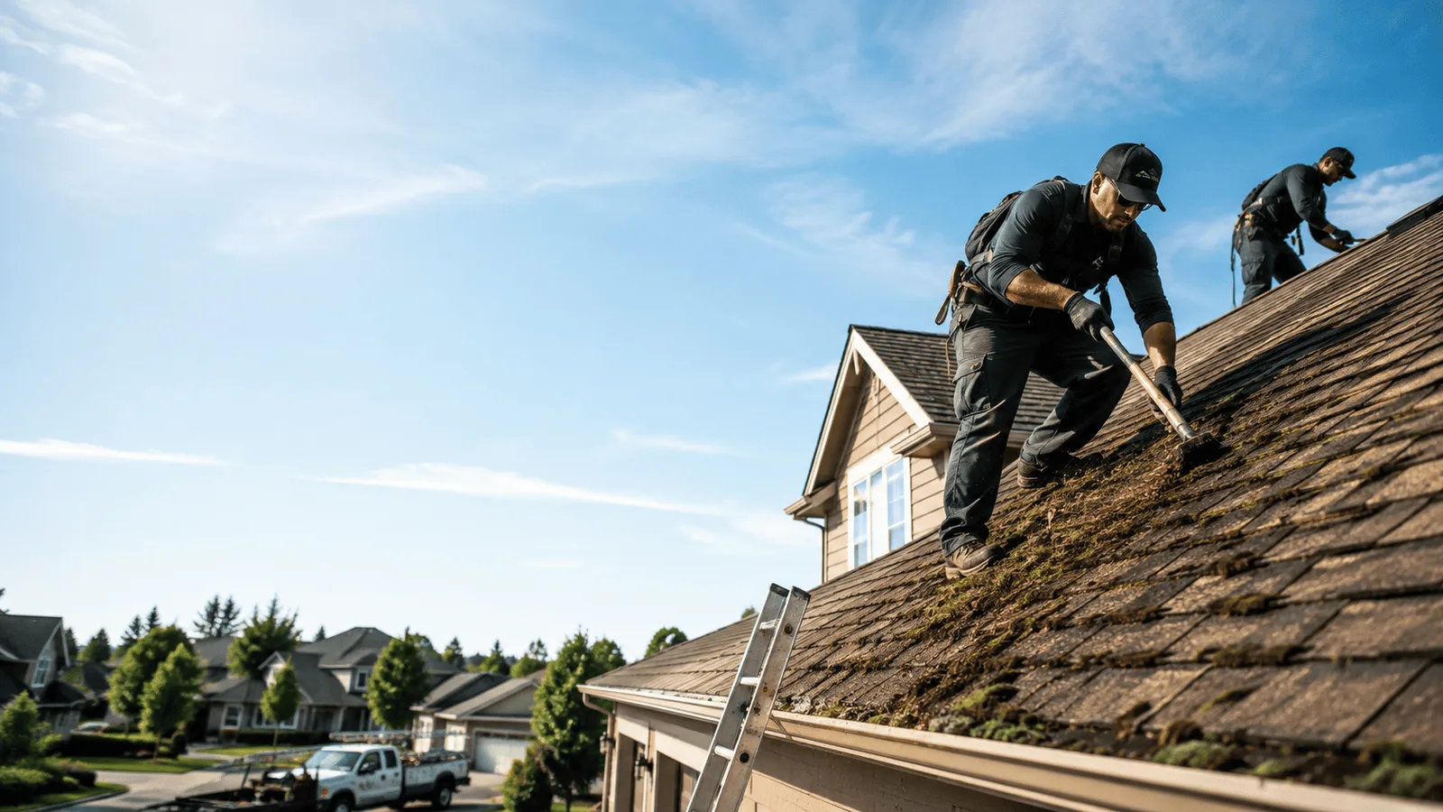 Roof Moss Removal in Eaton, CO near me